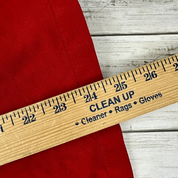 Columbia Youth Lightweight‎ Hooded Windbreaker Jacket Large 14-16 Red Gray - Picture 14 of 14